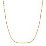 Everlasting Gold 14k Gold Singapore Chain Necklace - 18 in. 
