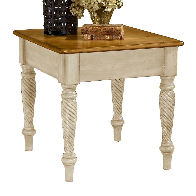 Hillsdale Furniture Wilshire End Table, White