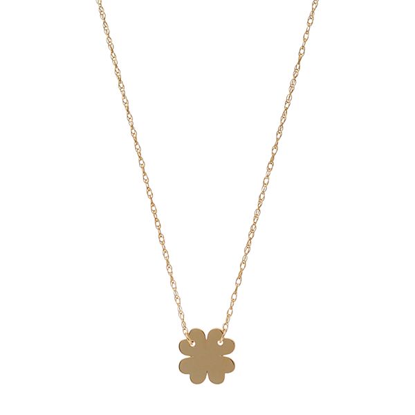 SHINYY 2 Side Four Leaf Clover Necklace for Women 18K Gold Plated Stainless  Steel Lucky 4 Leaf Pendant Jewelry gift for Mother and Daughter (White
