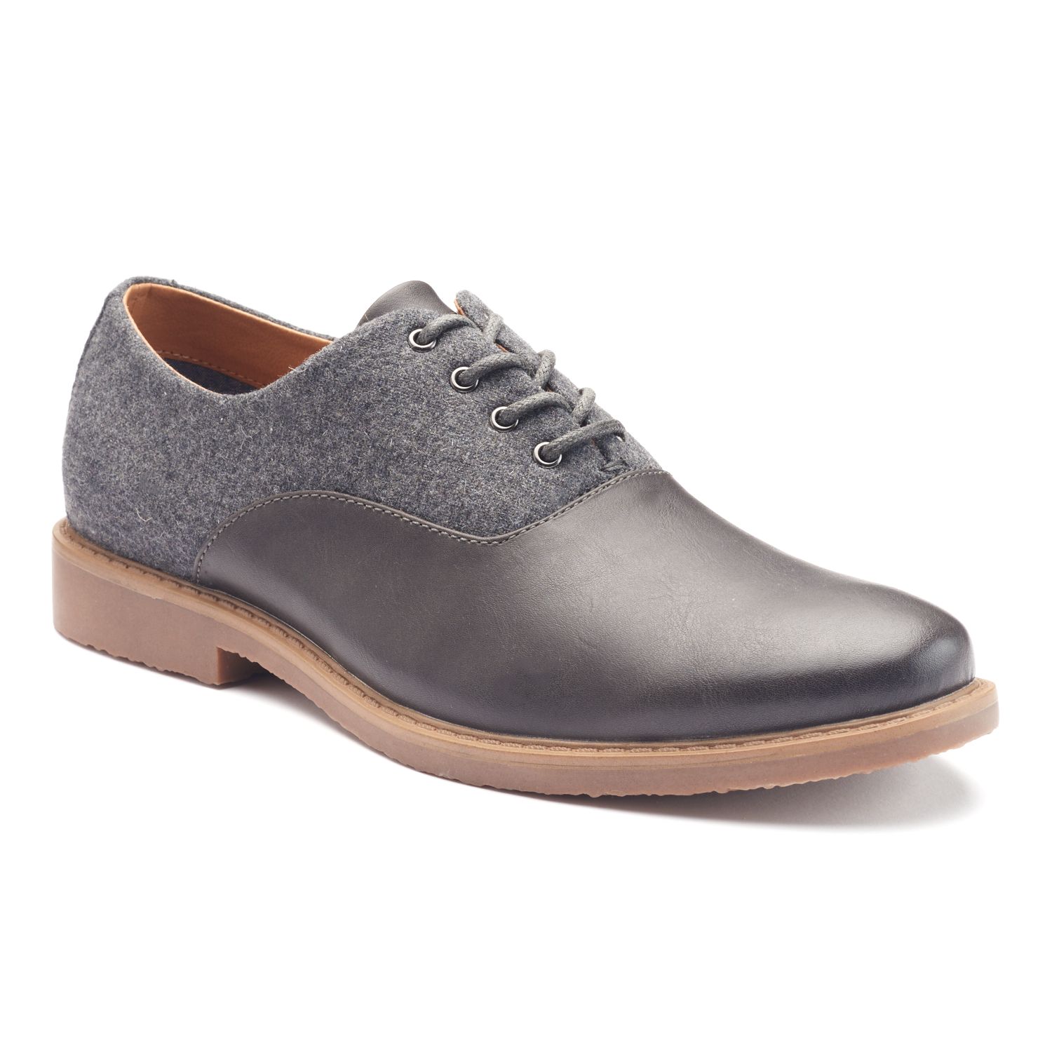 saddle oxford shoe