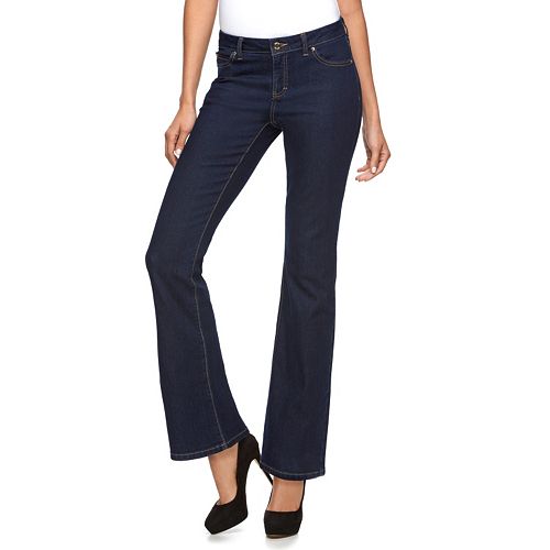 Petite Jennifer Lopez Modern Fit Bootcut Jeans