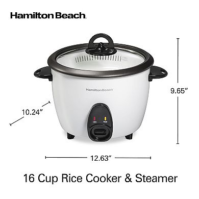 Hamilton Beach 16-Cup Rice Cooker