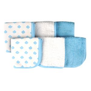 giggle Baby 6-pk. Print & Solid Washcloths