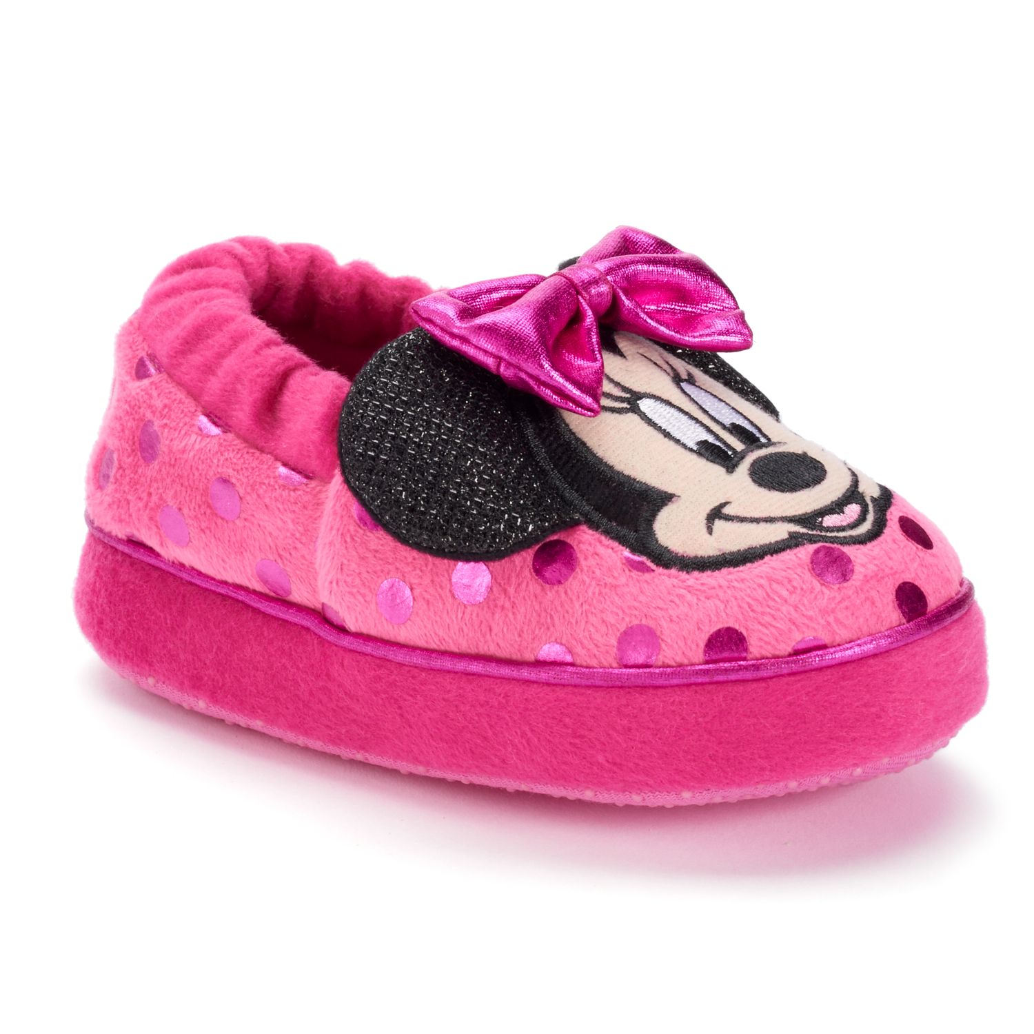 girls minnie mouse slippers