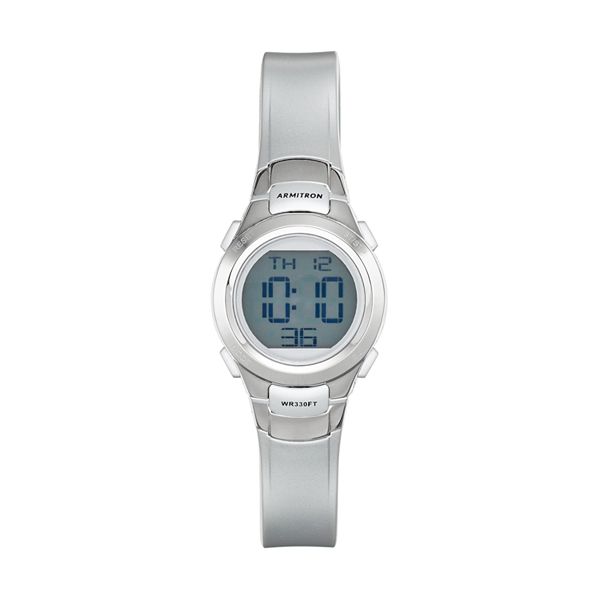 Armitron Women's Sport Digital Chronograph Watch - 45/7012SIL