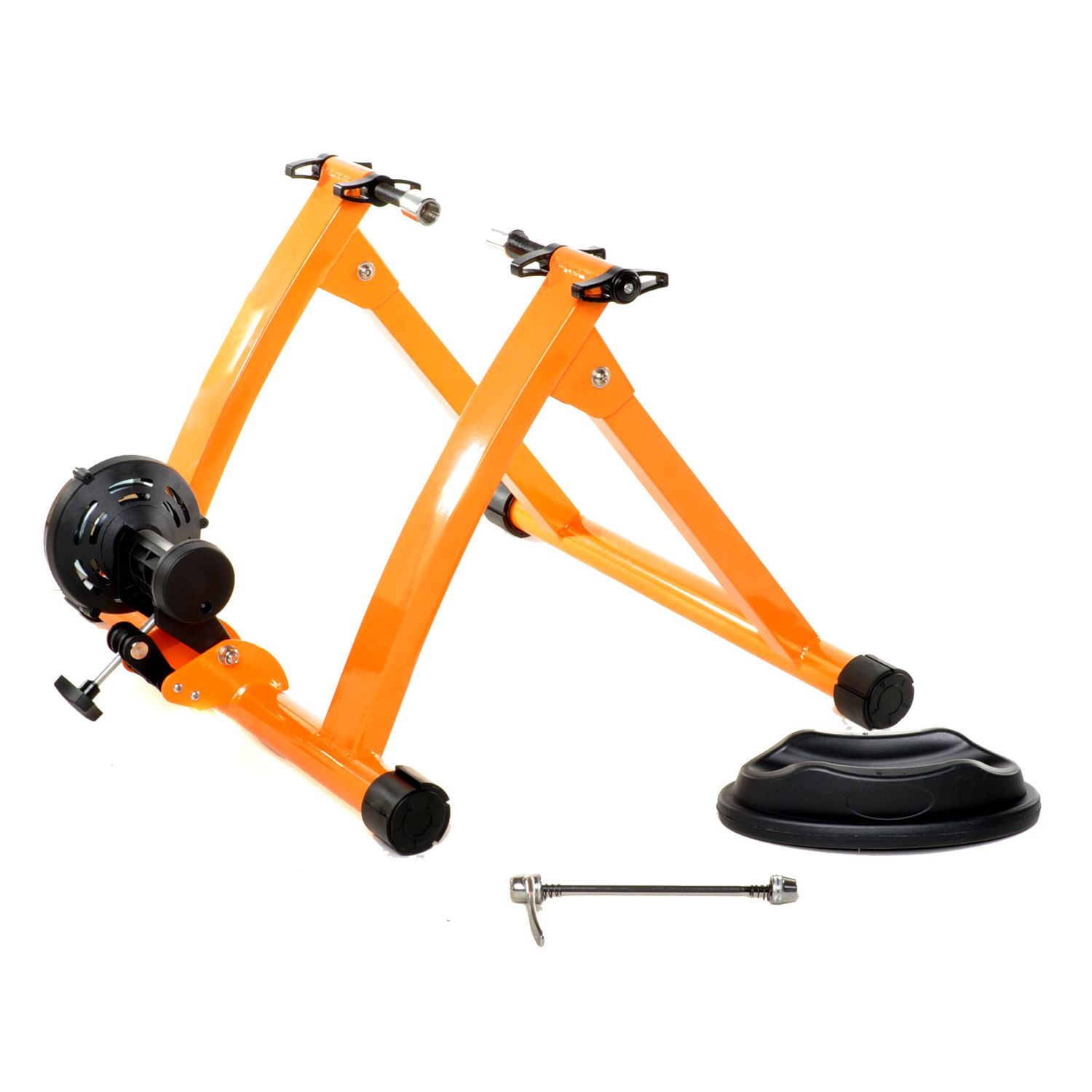 adult conquer single speed magnetic bike trainer