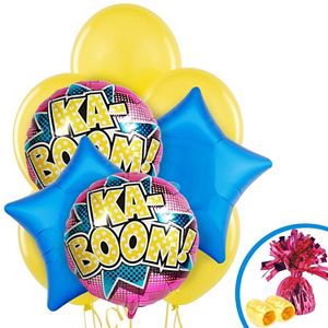 Superhero Girl Balloon Bouquet