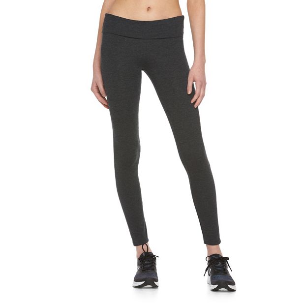 Juniors' SO® Fold-Over Yoga Leggings