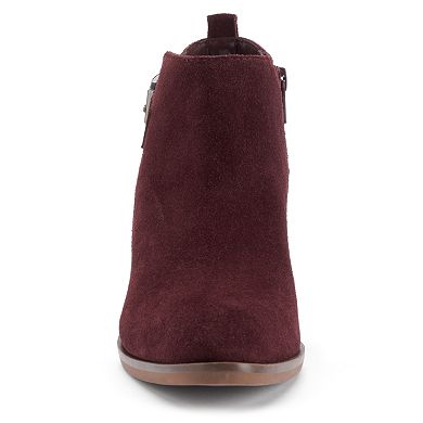Sonoma Goods For Life® Giana Women's Suede Ankle Boots