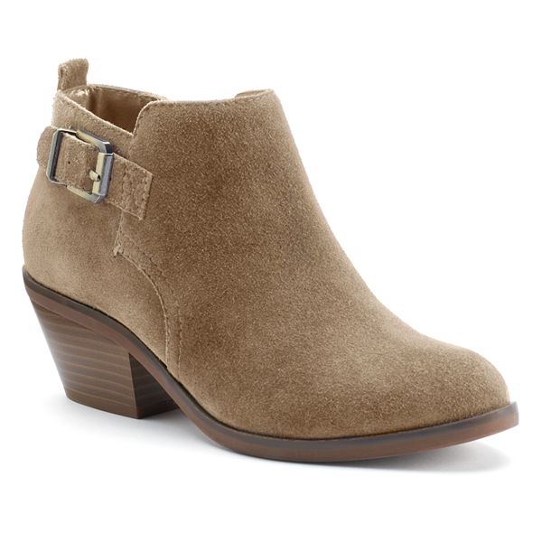 Sonoma Goods For Life® Giana Women's Suede Ankle Boots