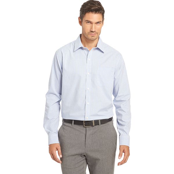 Men's Van Heusen Traveler Stretch Classic-Fit No-Iron Button-Down Shirt