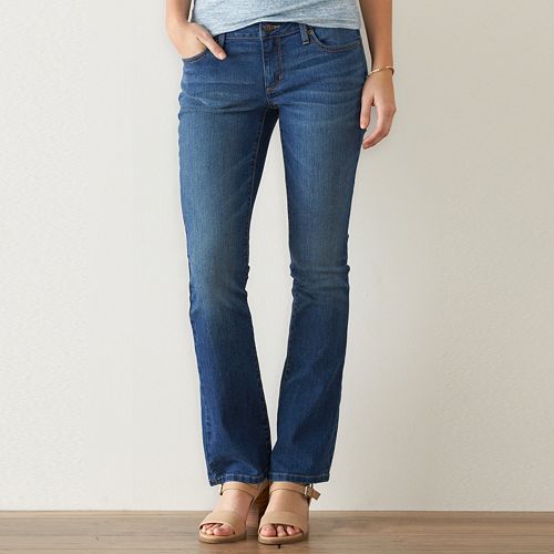 sonoma curvy skinny jeans