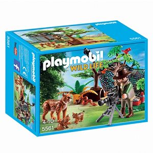 Playmobil Lynx Family with Cameraman Playset - 5561