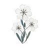 Stratton Home Decor Tri Flower Wall Art