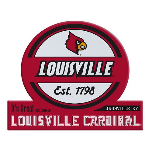 Louisville Cardinals Tailgate Peel & Stick Decal