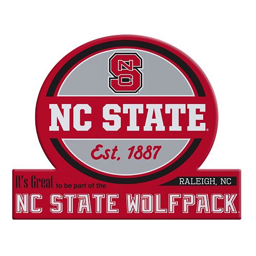 North Carolina State Wolfpack Tailgate Peel & Stick Decal
