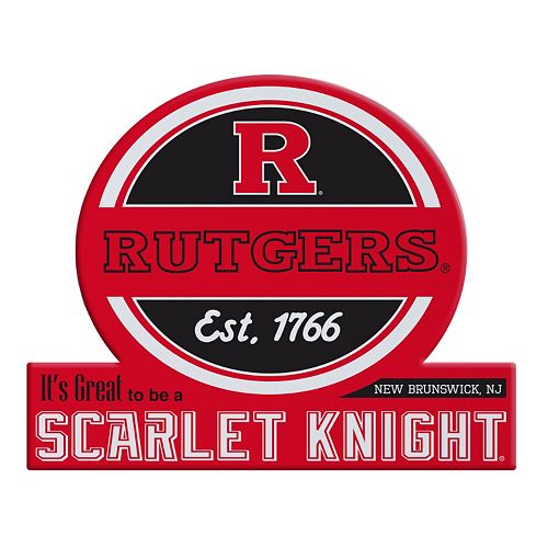 Rutgers Scarlet Knights Tailgate Peel & Stick Decal
