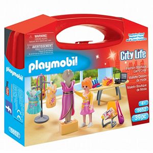 Playmobil Fashion Boutique with Carrying Case Playset - 5652