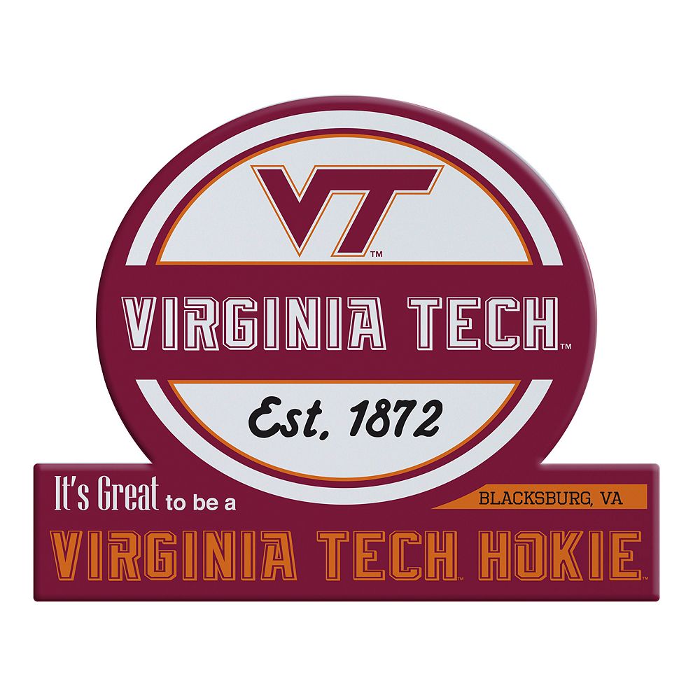 Virginia Tech Hokies Jumbo Game Day Peel /& Stick