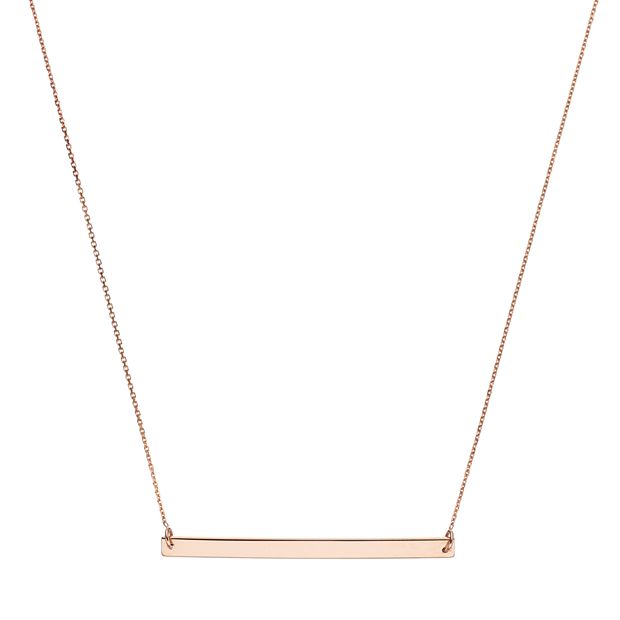 Kohls on sale bar necklace