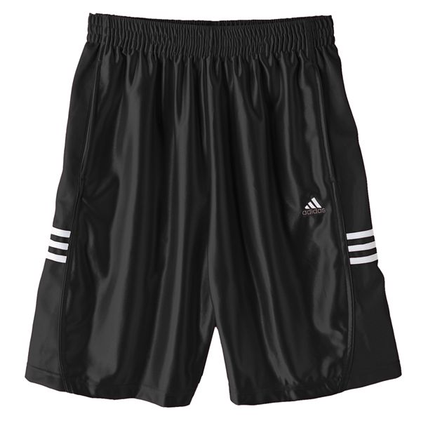 adidas Men's Basic Dazzle Short, University Red/White, Small