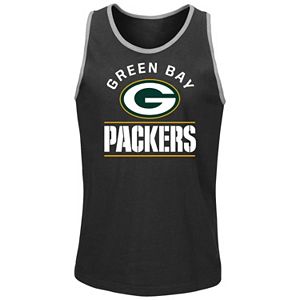Men's Majestic Green Bay Packers Go Far Tank Top