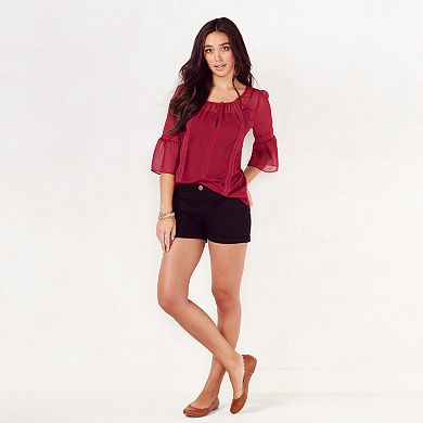 Women's LC Lauren Conrad Floral Blouse