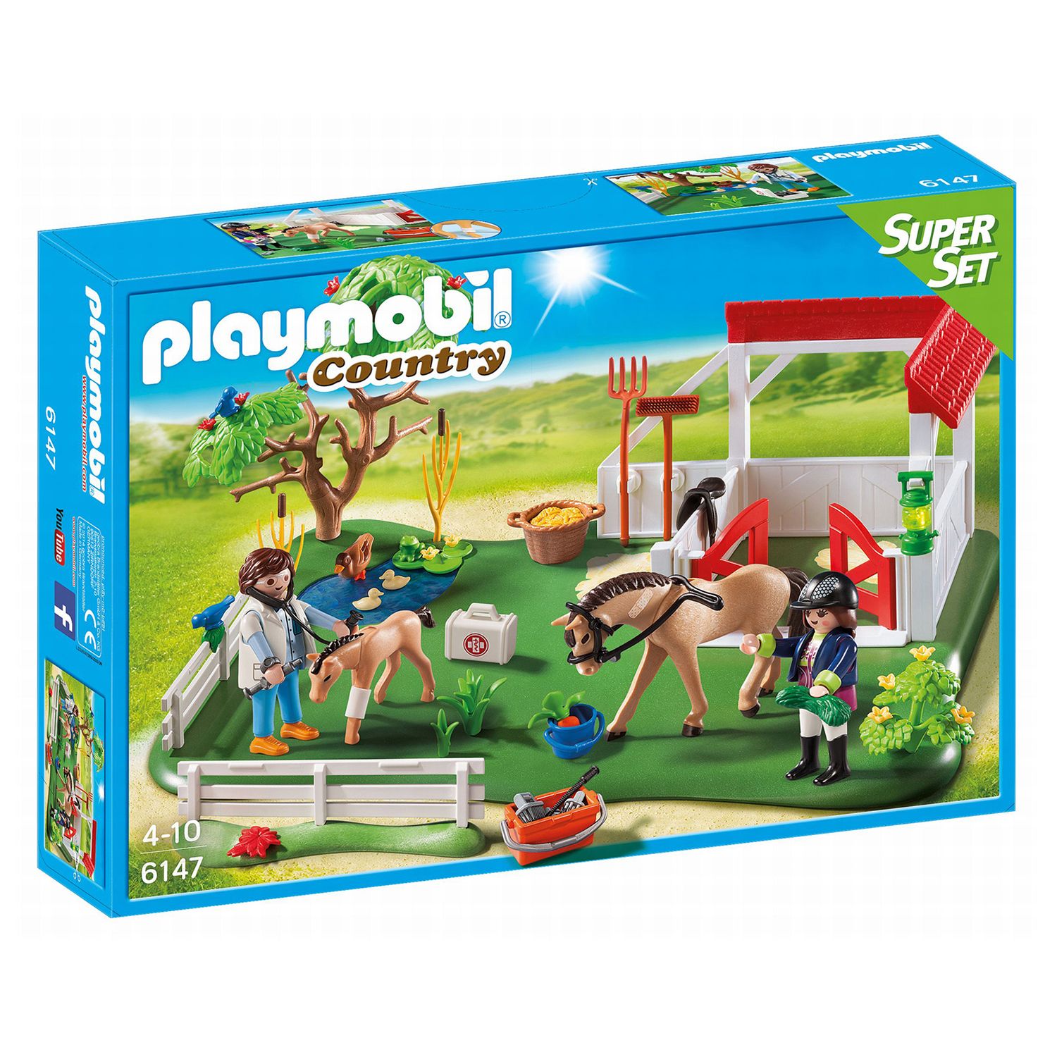 playmobil paddock