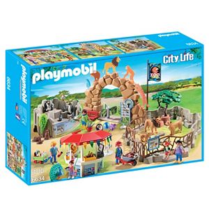 Playmobil Large City Zoo Playset - 6634