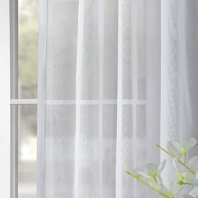 EFF 1-Panel Signature Sheer Window Curtain