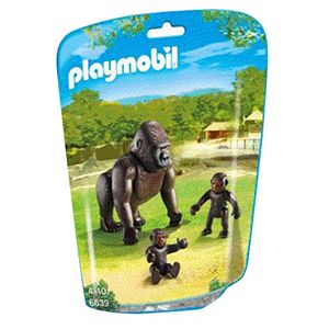 Playmobil Gorilla with Babies Set - 6639