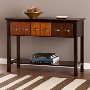 Hayden Apothecary Storage Console Table