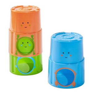 giggle 3-pk. Stack & Pour Bath Cups