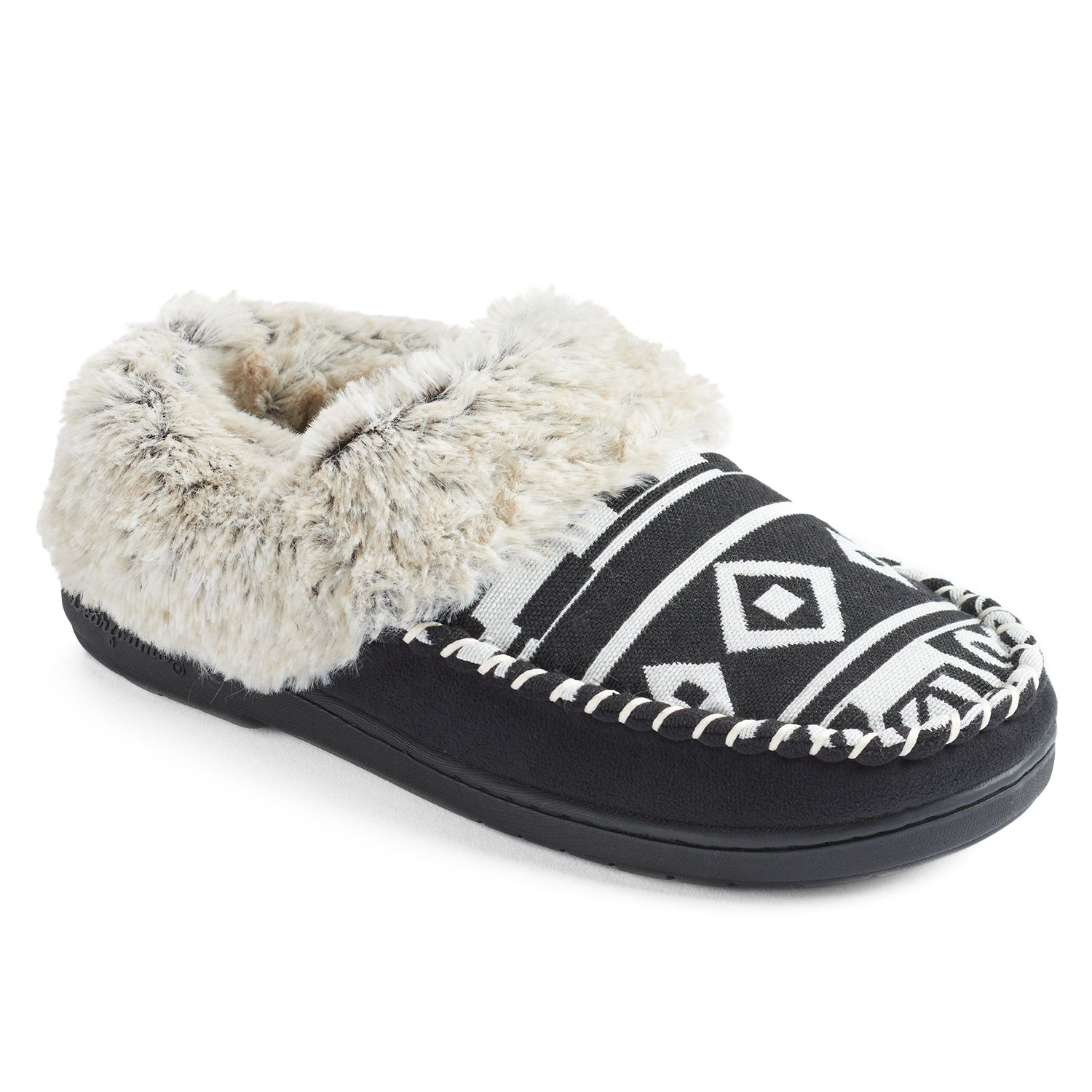 women's dearfoam moccasin slippers