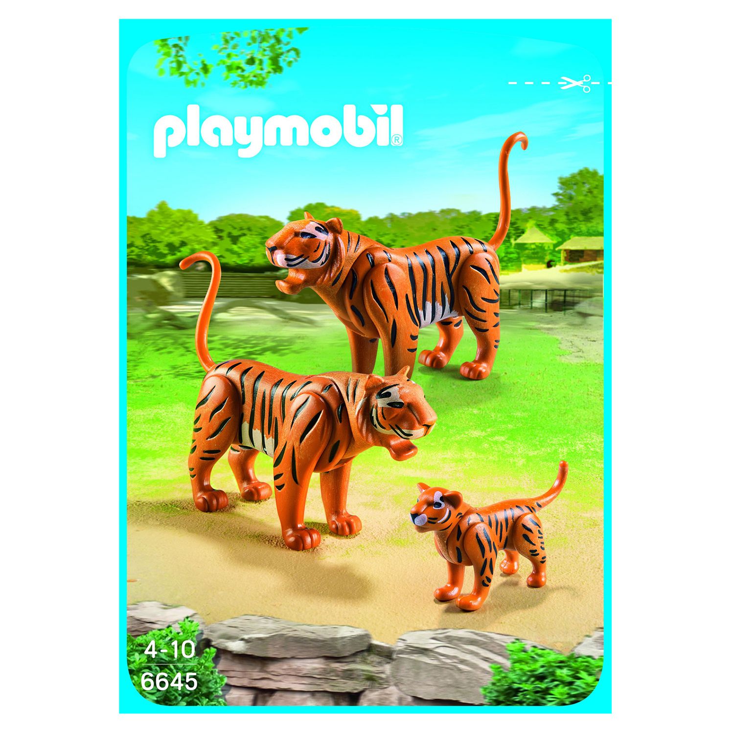 playmobil tiger family