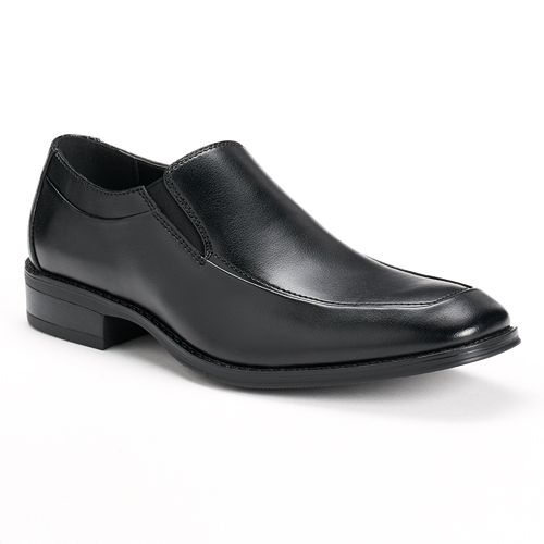 black slide on dress shoes