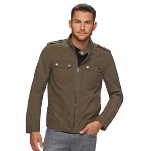 Men's Marc Anthony Slim-Fit Canvas Military Jacket