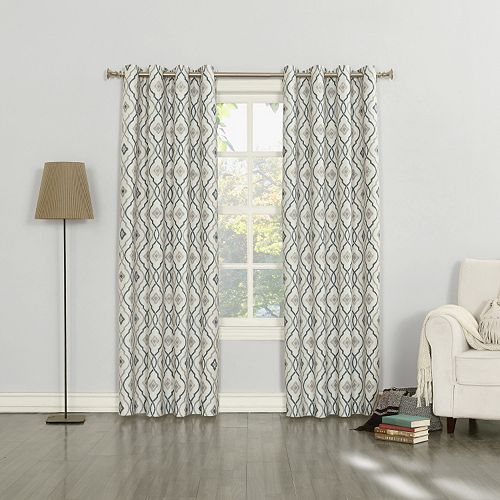 Sun Zero Sylvie Thermal Lined Curtain