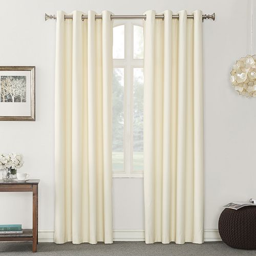 Sun Zero Blackout 1-Panel Hylan Thermal Lined Window Curtain