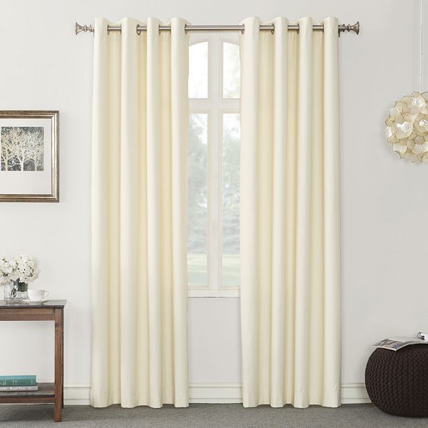 Sun Zero Blackout 1 Panel Hylan Thermal Lined Window Curtain