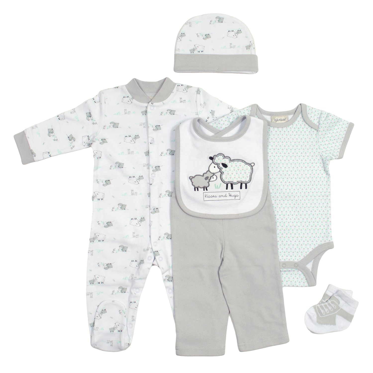 baby essentials 6 piece set