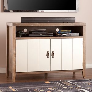 Haven Glam Industrial Media TV Stand