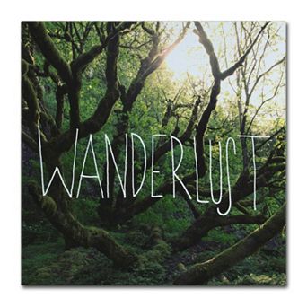 Trademark Fine Art "Wanderlust" Canvas Wall Art