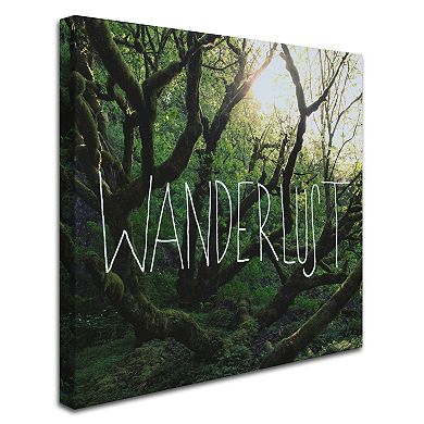 Trademark Fine Art "Wanderlust" Canvas Wall Art