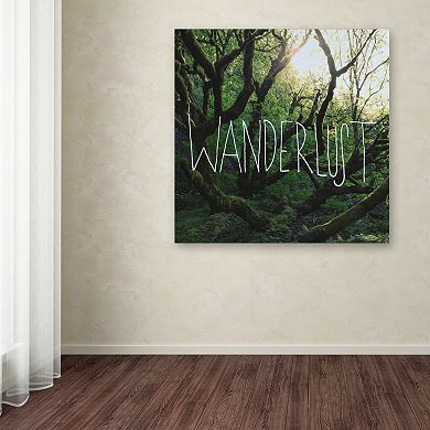 Trademark Fine Art "Wanderlust" Canvas Wall Art