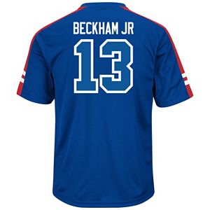 Men's Majestic New York Giants Odell Beckham Jr. Hashmark Player Top