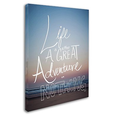 Trademark Fine Art "Great Adventure" Canvas Wall Art