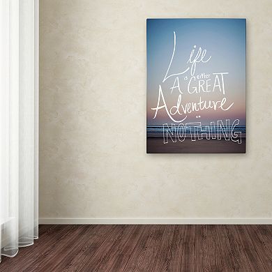 Trademark Fine Art "Great Adventure" Canvas Wall Art