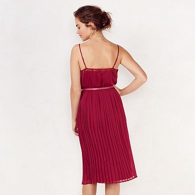 Women's LC Lauren Conrad Pleated Midi Dress