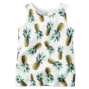 Girls 4-8 Carter's Printed Tank